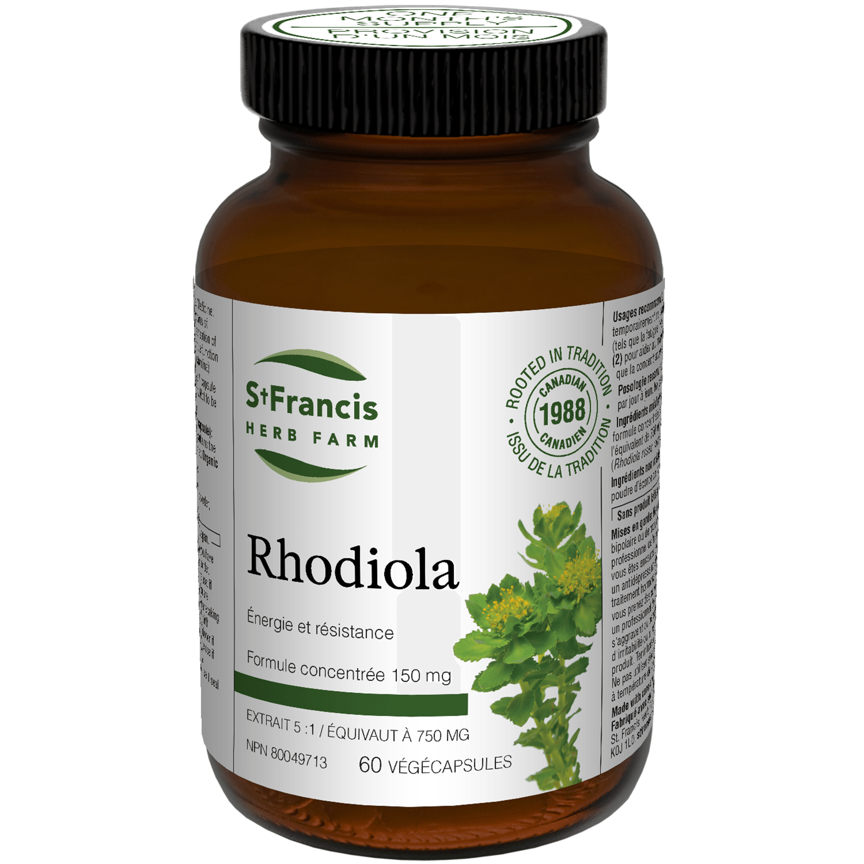 St. Francis Herb Farm - Rhodiola Capsules (60caps)