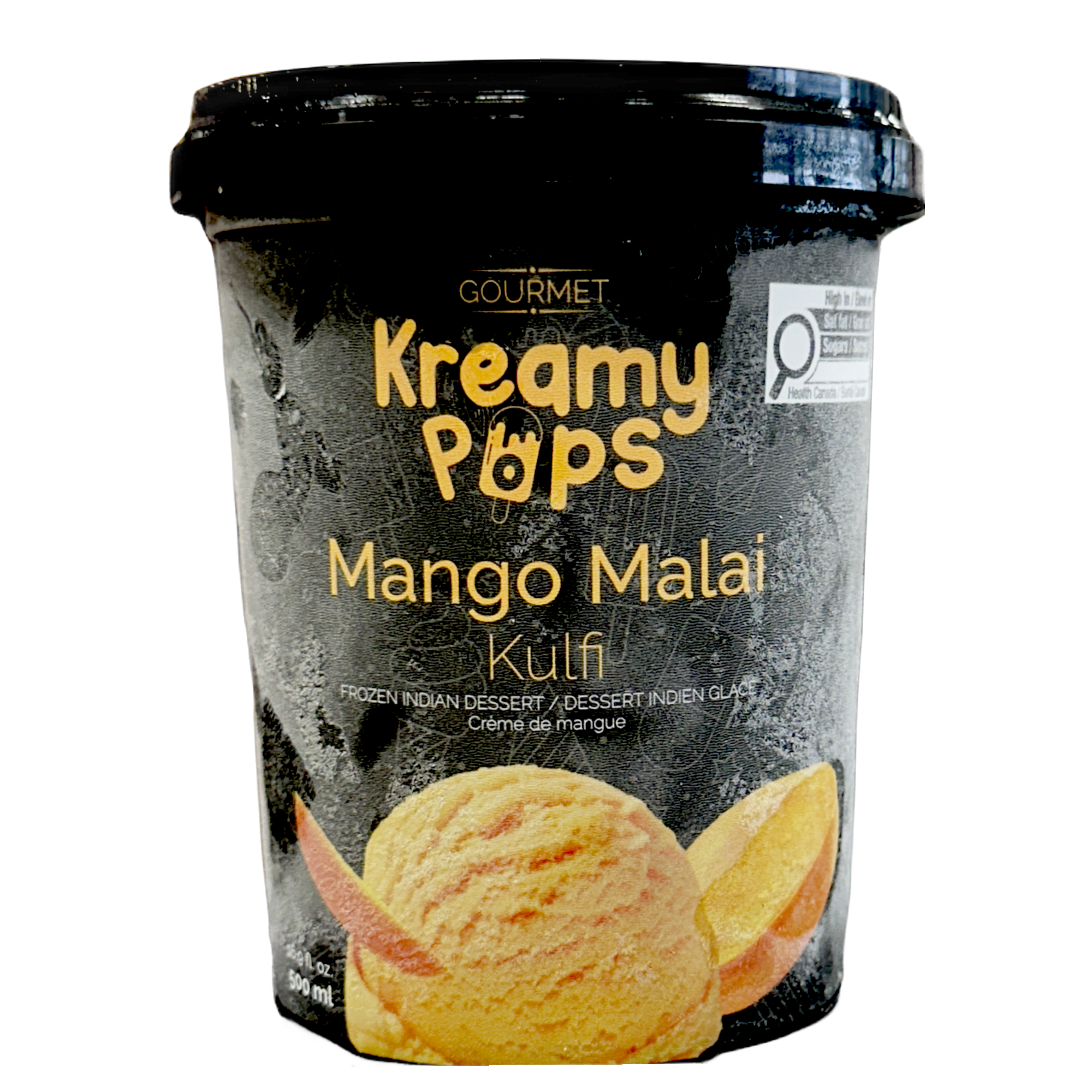 Kreamy Pops Mango Malai Kulfi Tub 500ml