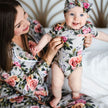 Baby Bamboo Onesie | Olive Rib