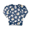 Baby/Kids' Bamboo Raglan Pullover | Celestial Floral