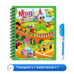 Children's Magic Water Painting Book for Kids – 8 Themes (Ages 4–6)