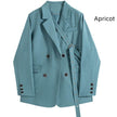 Design Niche Laced Blue Blazer Women