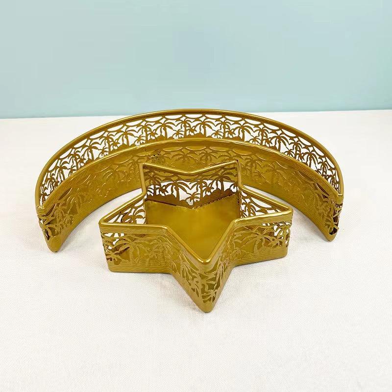 Metal Art Tray Decoration Crafts Home