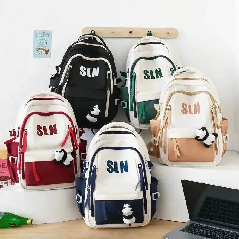 Children Dirt-resistant Large Capacity Schoolbag Travel Backpack