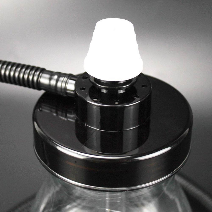 Portable Transparent White Plastic Hookah Full Set Of Accessories
