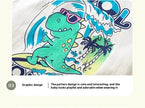 Boys' Short-sleeved Cartoon Cute Short Sleeve Shorts Two-piece  for boys