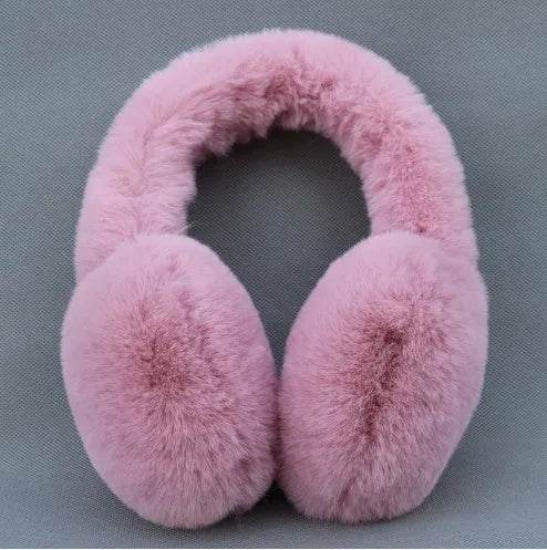 Ear Muffs Women – Warm Imitation Fur Headband for Winter