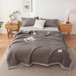 Pure Color Washed Cotton Summer Air Conditioning Duvet