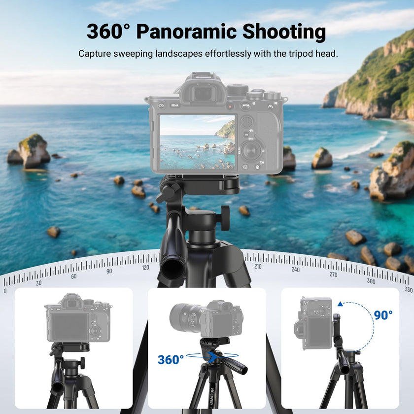 NEEWER Entry Level Version TP53 Tripod for Cell Phone & Camera, Metal 🍁 All In One Marketplace Canada