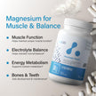 ATP LAB - Synermag 90 Capsules 90-Day Supply - High potency Magnesium Bisglycinate, Malate, Taurine & Vitamin B6 - Bone Health Supplement - Muscle Health & Teeth Health 🍁 All In One Marketplace Canada