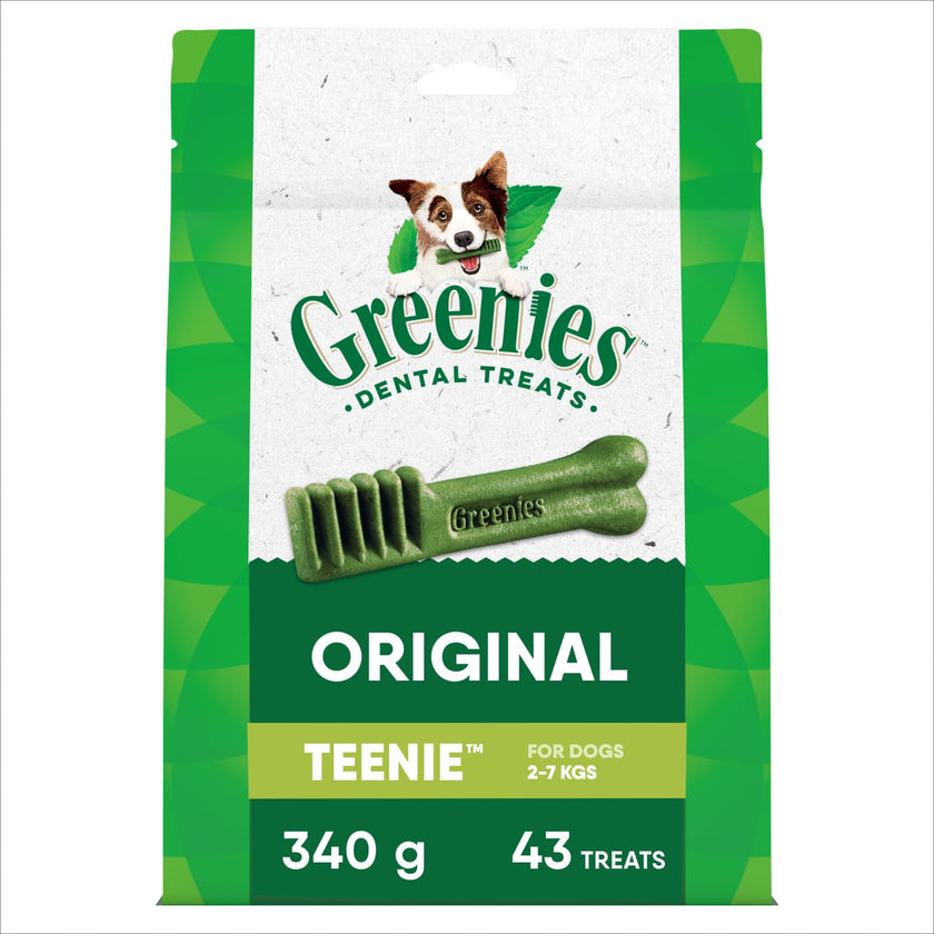 GREENIES Dog Treats Original Teenie Natural Dental Care, (43 Treats) 12oz. Pack 🍁 All In One Marketplace Canada
