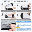 BAGAIL 6 Set/8 Set Compression Packing Cubes, Ultralight Expandable Packing Organizers for Carry on Travel Luggage(6set Jet Black) 🍁 All In One Marketplace Canada