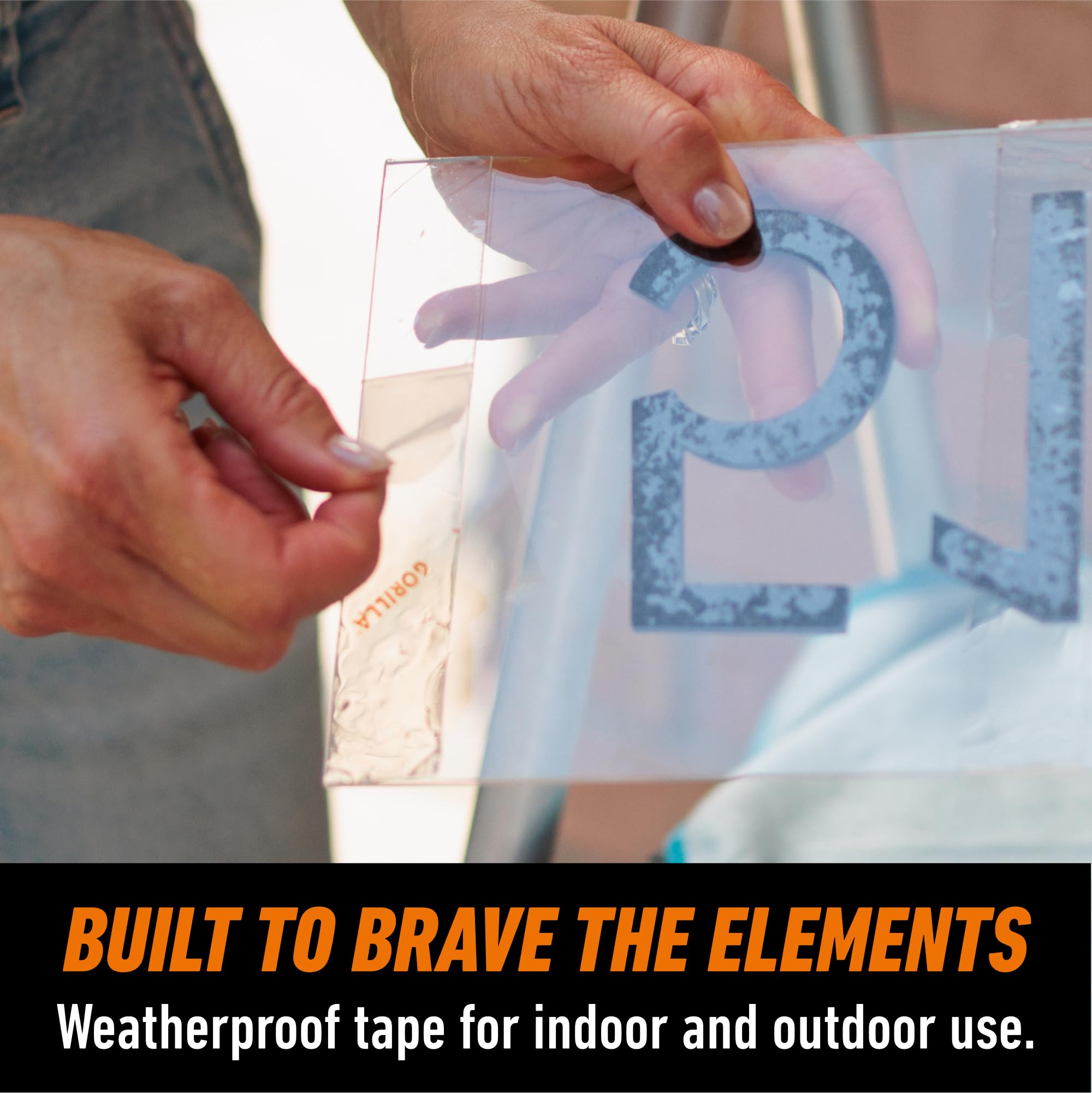Gorilla Tough & Clear Double Sided XL Mounting Tape, Incredibly Strong Adhesive, Instant Hold, Weatherproof, 1 in x 150 in, (Pack of 1) 🍁 All In One Marketplace Canada