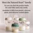 Tommee Tippee Natural Start Glass Baby Bottles, 0m+, 9oz/260ml 🍁 All In One Marketplace Canada