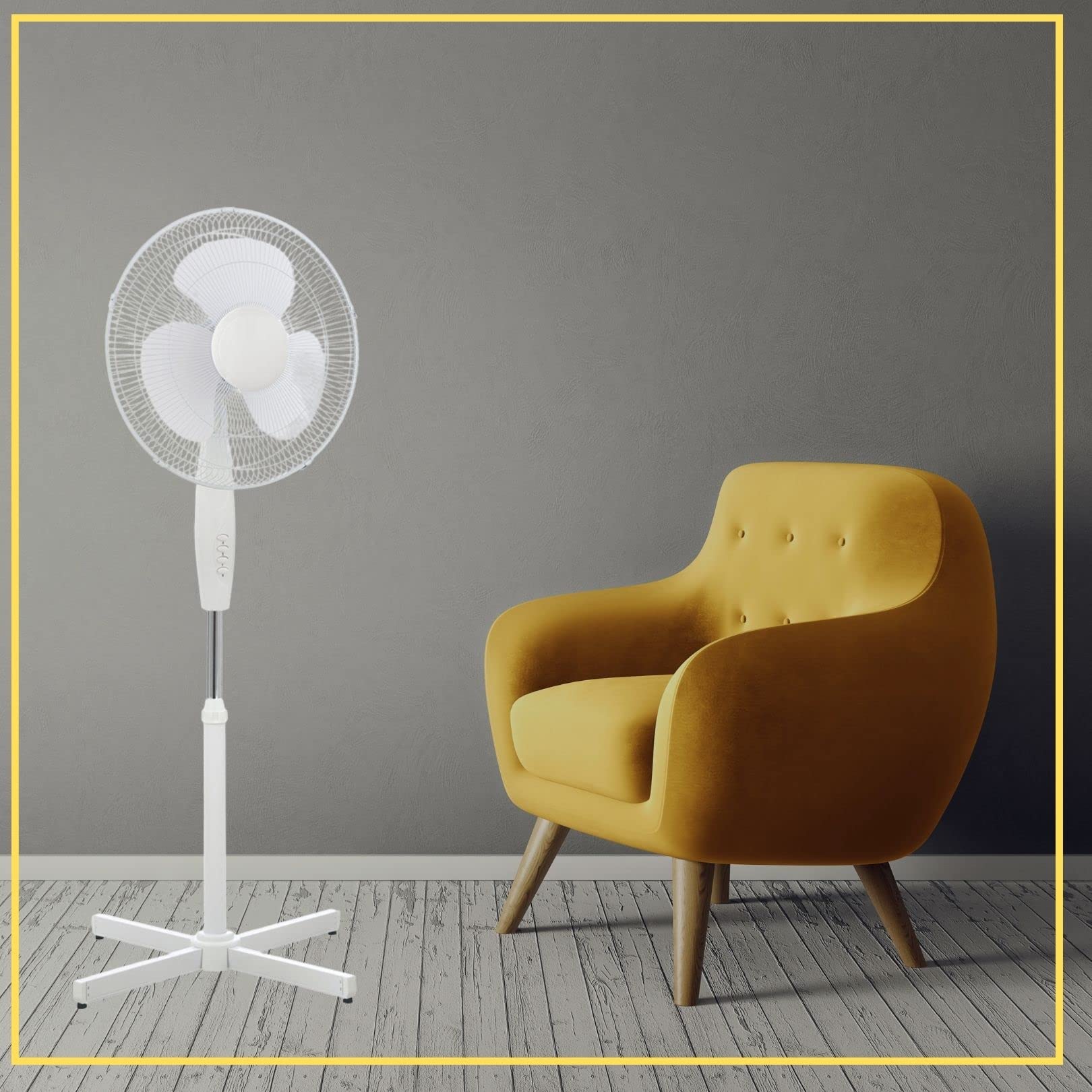 ToolTech Oscillating Pedestal Fan 16 Inch 🍁 All In One Marketplace Canada