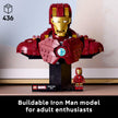 LEGO Marvel Iron Man MK4 Bust - Building Kit for Adults, Ages 18+ - Includes Iron Man Minifigure - Collectible Model for Super Hero Fans - Gift for Men and Women - 76327 🍁 All In One Marketplace Canada