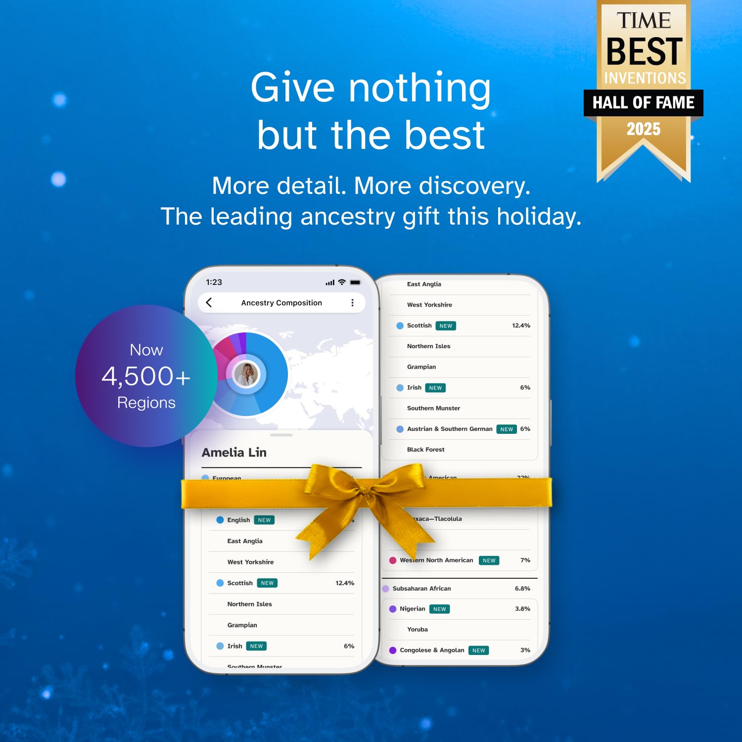 23andMe+ Premium Advanced Ancestry & Health - DNA Test Kit, Personal Genetic Insights, Plus 1-Year Access to Exclusive Health & Ancestry Reports, DNA Kit (Before You Buy See Important Test Info Below) 🍁 All In One Marketplace Canada