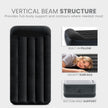 INTEX 64121ED Dura-Beam Plus Pillow Rest Air Mattress: Fiber-Tech – Twin Size – Built-in Electric Pump – 16.5in Bed Height – 300lb Weight Capacity 🍁 All In One Marketplace Canada