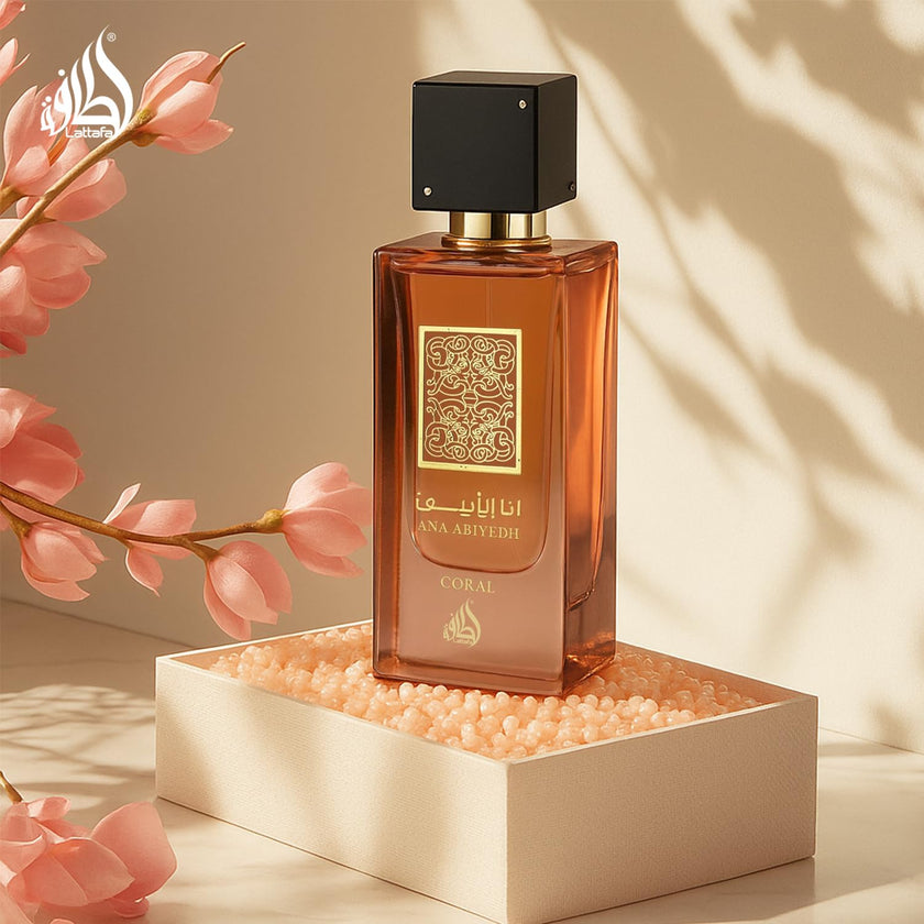 Lattafa Ana Abiyedh Coral for Unisex Eau de Parfum Spray, 2.0 Ounce / 60 ml 🍁 All In One Marketplace Canada