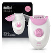 Braun Silk-épil 3 3-270, Epilator for Women for Long-Lasting Hair Removal, 20 Tweezer system, Smartlight Technology, Massage rollers, Shaver and Trimmer Head Included 🍁 All In One Marketplace Canada