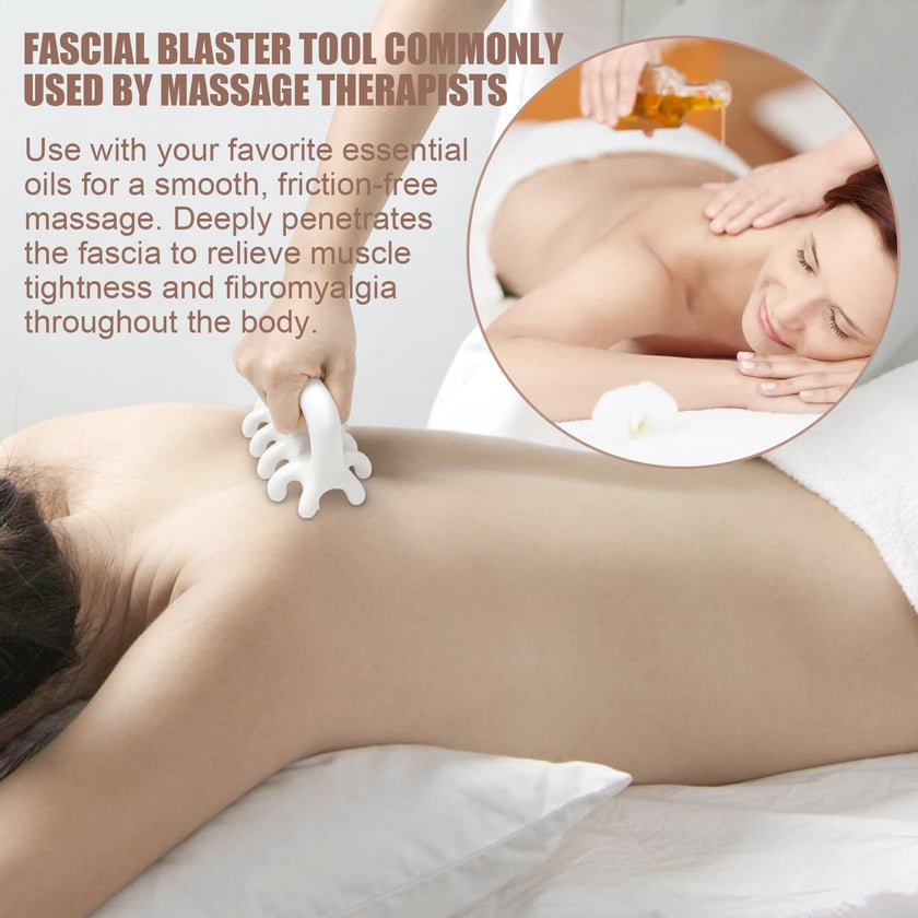 VEMOKY Fascia Massage Tool Trigger Point Massage Tools Anti Blaster for Cellulite Massager Tool Reaching Deep Myofascial Tissue Throughout The Body Release Muscle Knot Reduction Cellulite 🍁 All In One Marketplace Canada