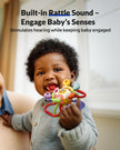 Infinno Baby Teething Toy for 3-12 Months with Pull Ring Spinner 🍁 All In One Marketplace Canada