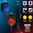 DULCE DOM Pickleball Paddles, USAPA Approved Lightweight Pickle-Ball Set with 4 Premium Balls and Bag, Perfect Raquette Gifts fo Women Men 🍁 All In One Marketplace Canada