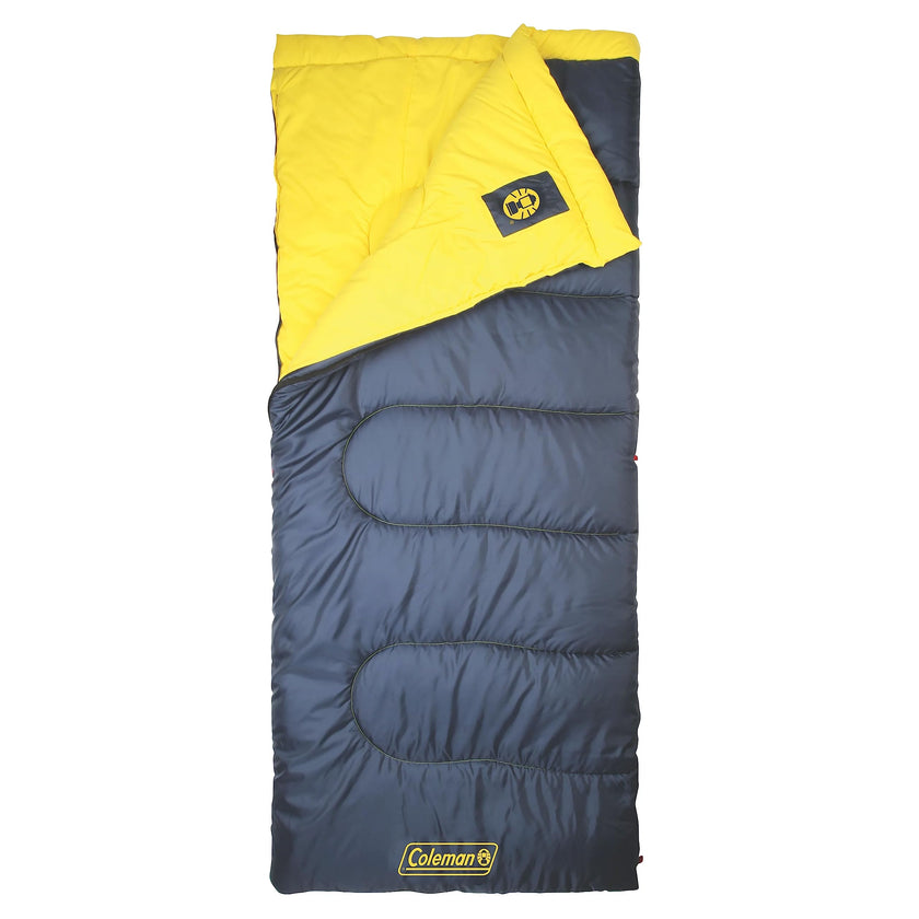 Coleman Palmetto Cool-Weather Sleeping Bag, 5°C Lightweight Camping Sleeping Bag for Adults, No-Snag Zipper with Stuff Sack Included 🍁 All In One Marketplace Canada