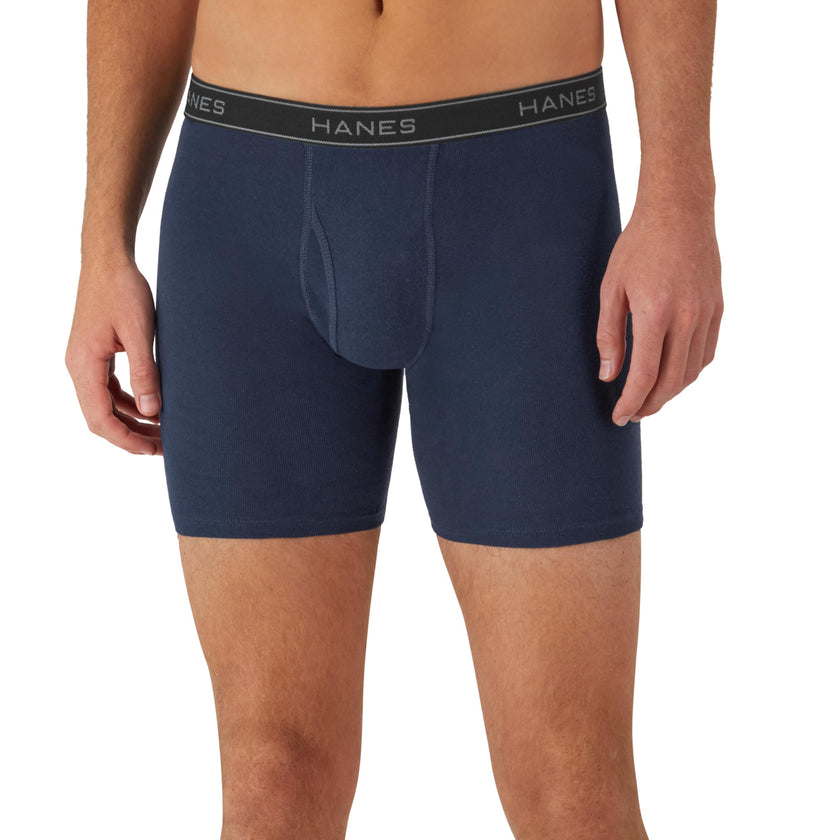 Hanes mens 4 Pack boxer briefs, Black/Grey, X-Large US 🍁 All In One Marketplace Canada