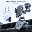 Miracase Car Phone Mount, [Upgraded Strong Military Grade Suction Cup] Long Arm Phone Holder for Car Dashboard Windshield Vent, Hands Free Cell Phone Holder Compatible with All Mobile Phones 🍁 All In One Marketplace Canada