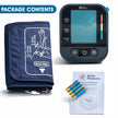 ByFloProducts Blood Pressure Monitor for Home Use – Digital Heart Rate Monitor with Backlit LCD Screen, Includes Blood Pressure Cuff, 4 AAA Batteries, Perfect Automatic Blood Pressure Machine (Black with Backlight) 🍁 All In One Marketplace Canada