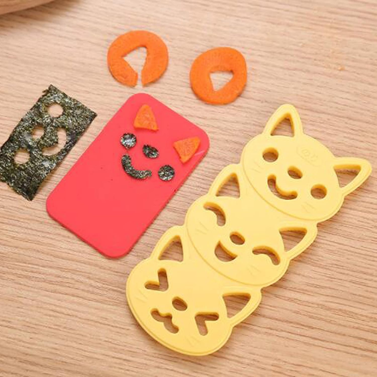 Japanese Kitty Rice Ball Mold Set