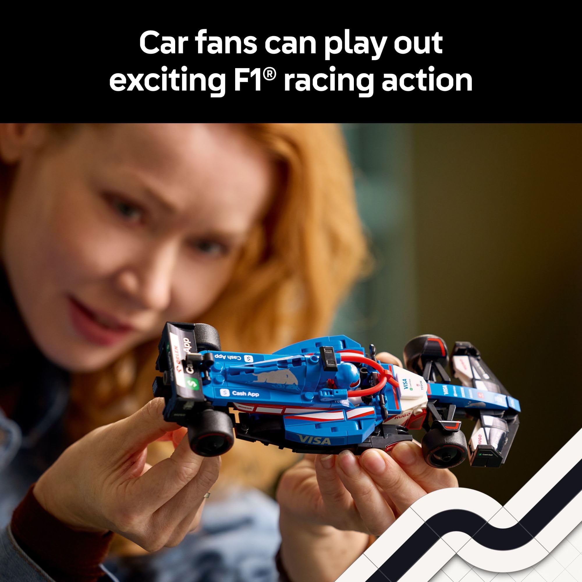 LEGO Speed Champions Visa Cash App RB VCARB 01 F1 Race Car Model Kits - Building Sets for Adults, Ages 18+ W/Realistic Features - F1 DIY Crafts for Display - Gift Ideas for F1 Fans - 77246 🍁 All In One Marketplace Canada
