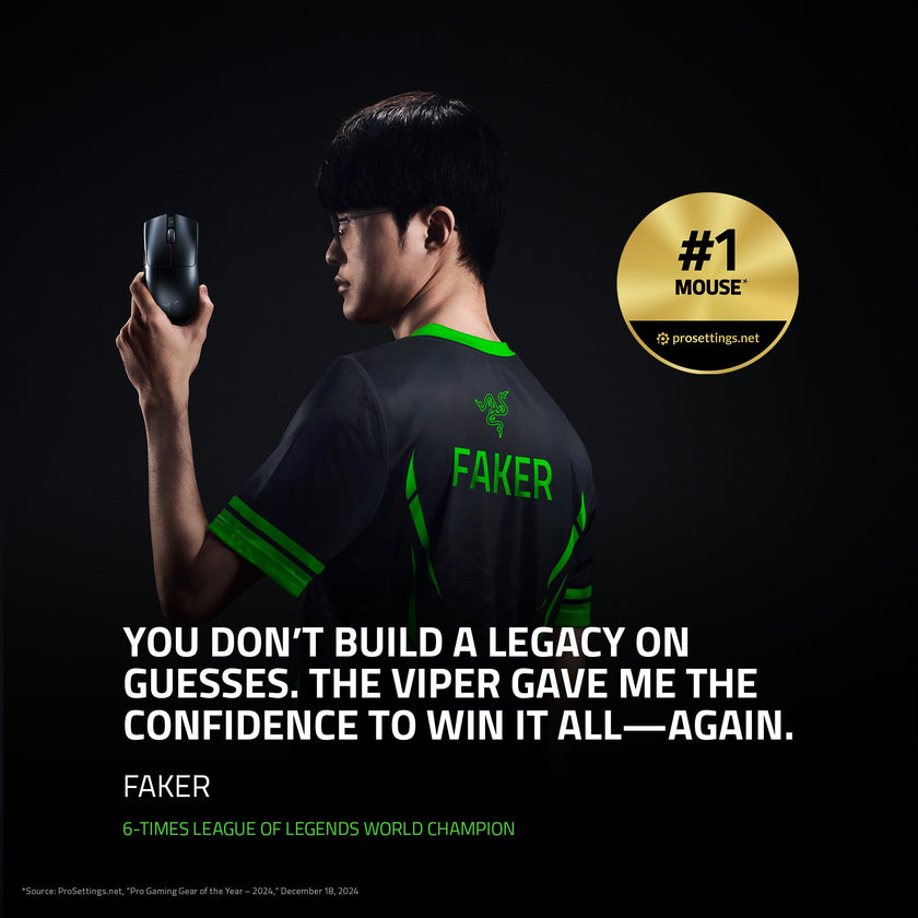 Razer Viper V3 Pro Wireless Esports Gaming Mouse, 55g Lightweight, White 🍁 All In One Marketplace Canada