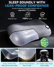 Hikenture Camping Pillow with Removable Cover-Ultralight Inflatable Pillow for Neck Lumber Support-Upgrade Backpacking Pillow-Washable Travel Air Pillows for Camping, Hiking, Backpacking (Grey) 🍁 All In One Marketplace Canada