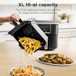 Ninja Foodi 10-qt. 6-in-1 DualZone XL Air Fryer, 2 Independent Baskets, Match Cook & Smart Finish to Air Fry, Air Broil, Roast, Bake, Dehydrate, & Keep Warm, Black, DZ302C (Canadian Version) 🍁 All In One Marketplace Canada