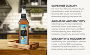 Maison Routin 1883 Sugar Free Vanilla Syrup, Pet Bottle 1000 Milliliter 🍁 All In One Marketplace Canada