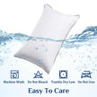 JOLLYVOGUE Pillows Standard Size 2 Pack for Sleeping, Soft and Supportive Bed Pillow for Side and Back Sleepers, Down Alternative Hotel Collection Pillows Set of 2 🍁 All In One Marketplace Canada