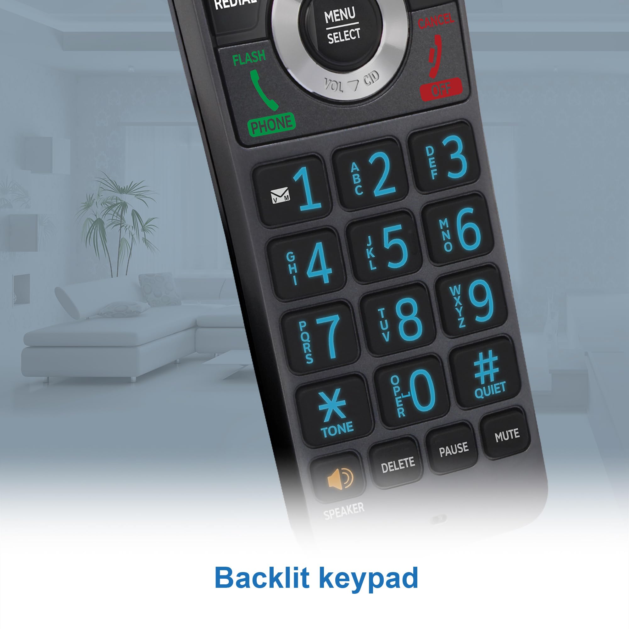 AT&T GL2101-2 DECT 6.0 Cordless Home Phone 2-Handset with Call Block, Caller ID, Full-Duplex Handset Speakerphone, 2