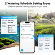 WiFi Water Timer for Garden Hose with Brass Inlet,Smart Hose Timer with WiFi Hub, APP & Voice Control,Up to 20 Watering Plans, 2-Zone Sprinkler Drip Irrigation System Controller for Watering 🍁 All In One Marketplace Canada