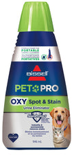 BISSELL Professional Pet Spot and Stain Plus OXY Formula for Portable Carpet Cleaners, 32oz, Removes Pet Urine Vomit and Odours, Car Detailer Solution, Little Green and SpotClean Compatible, 2034C 🍁 All In One Marketplace Canada