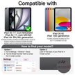 JETech Rotating Case ONLY for iPad Air 11-Inch M4/M3/M2 (2026/2025/2024), iPad Air 5/4 (2022/2020 5th/4th Generation 10.9-Inch), 360 Degree Rotation Protective Stand Cover Clear Back (Purple) 🍁 All In One Marketplace Canada