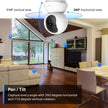 Tapo 2K Pan/Tilt Indoor Security WiFi Camera, 2 Pack, Baby & Pet Camera w/ 360° Motion Tracking, 2-Way Audio, Night Vision, Cloud & Local Storage (Up to 256 GB), Works w/Alexa & Google (Tapo C210P2) 🍁 All In One Marketplace Canada