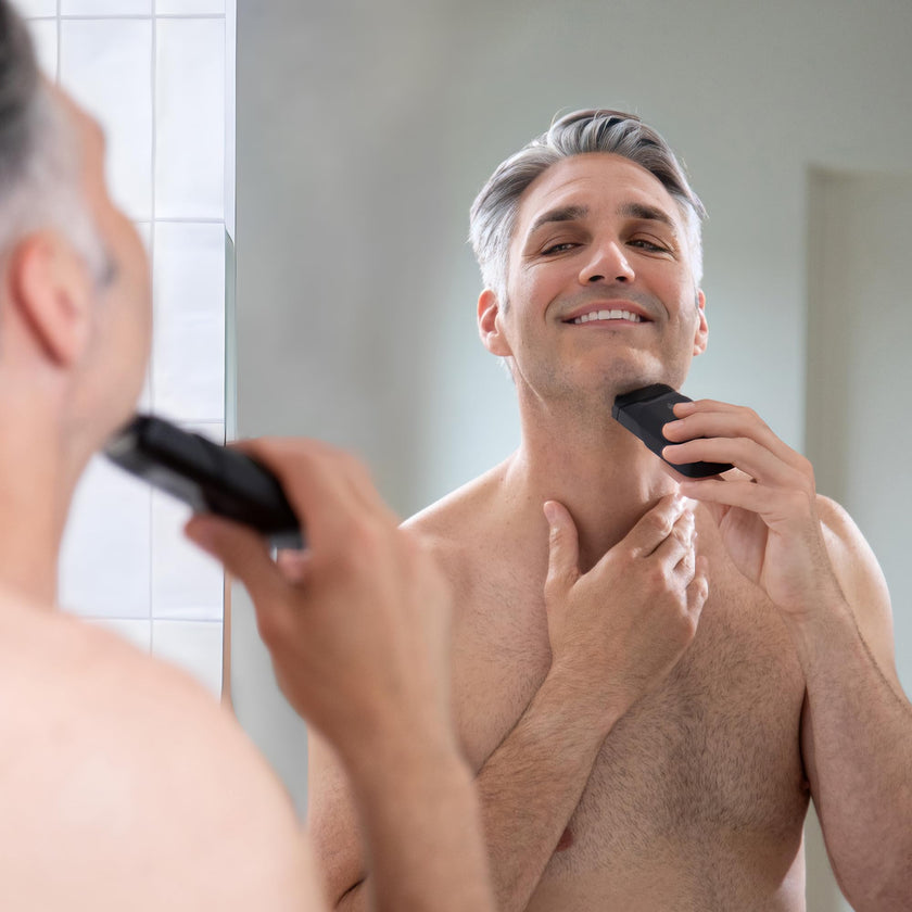 MANSCAPED® The Handyman™ Compact Face Shaver – Portable Men’s Travel Facial Hair Groomer, USB-C Rechargeable Razor, Electric Foil Face Shaver, Waterproof, Cordless, Dual-Action SkinSafe® Foil Blades 🍁 All In One Marketplace Canada