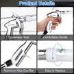 phepetroll Air Blow Gun Car Detailing Dry Cleaning Air Gun with Tapered Nozzle High Pressure Car Cleaning Tool, Car Dryer Air Blower for Car Surfaces Quickly Blasts Dust, Works with Air Compressor 🍁 All In One Marketplace Canada