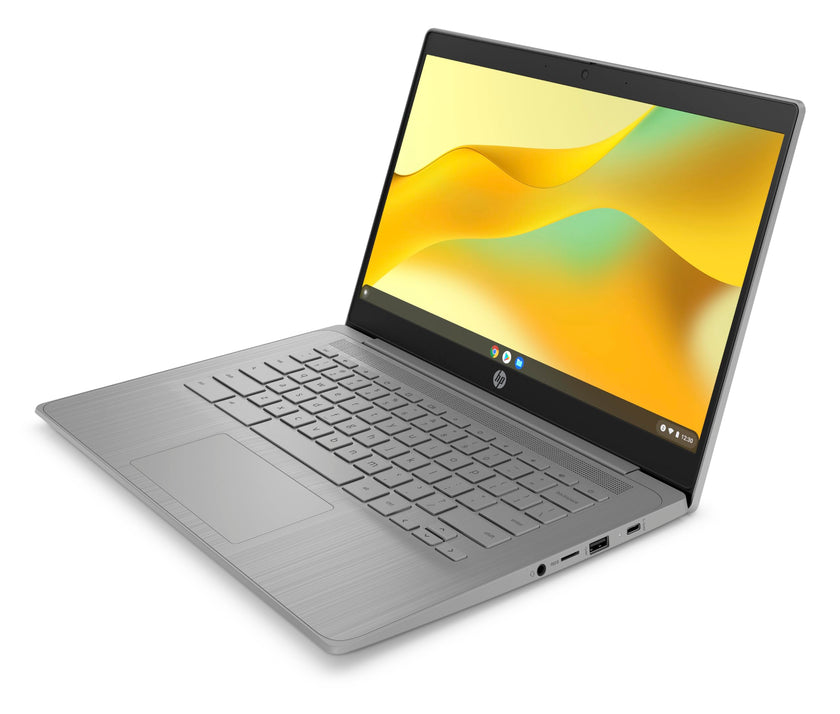 HP Chromebook 14 inch, Intel Celeron N4500, 4GB LPDDR4x, 64GB eMMC, Intel UHD Graphics, HD (1366 x 768), True Vision 720p HD Camera, Fast Charge, ChromeOS, Modern Grey (14a-ne1006ca) 🍁 All In One Marketplace Canada
