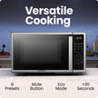 Chefman Countertop Microwave Oven 1.1 Cu. Ft. Digital Stainless Steel Microwave 1000 Watts with 6 Auto Menus, 10 Power Levels, Eco Mode, Memory, Mute Function, Child Safety Lock, Easy Clean 🍁 All In One Marketplace Canada