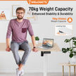 IMGadgets Electric Standing Desk, 47x24 Inches Height Adjustable, 2026 6th Gen Quiet Motor Ergonomic Sit Stand Desk, Computer Desk for Home Office, Height Memory Buttons, Display, 2 Headphone Holders 🍁 All In One Marketplace Canada