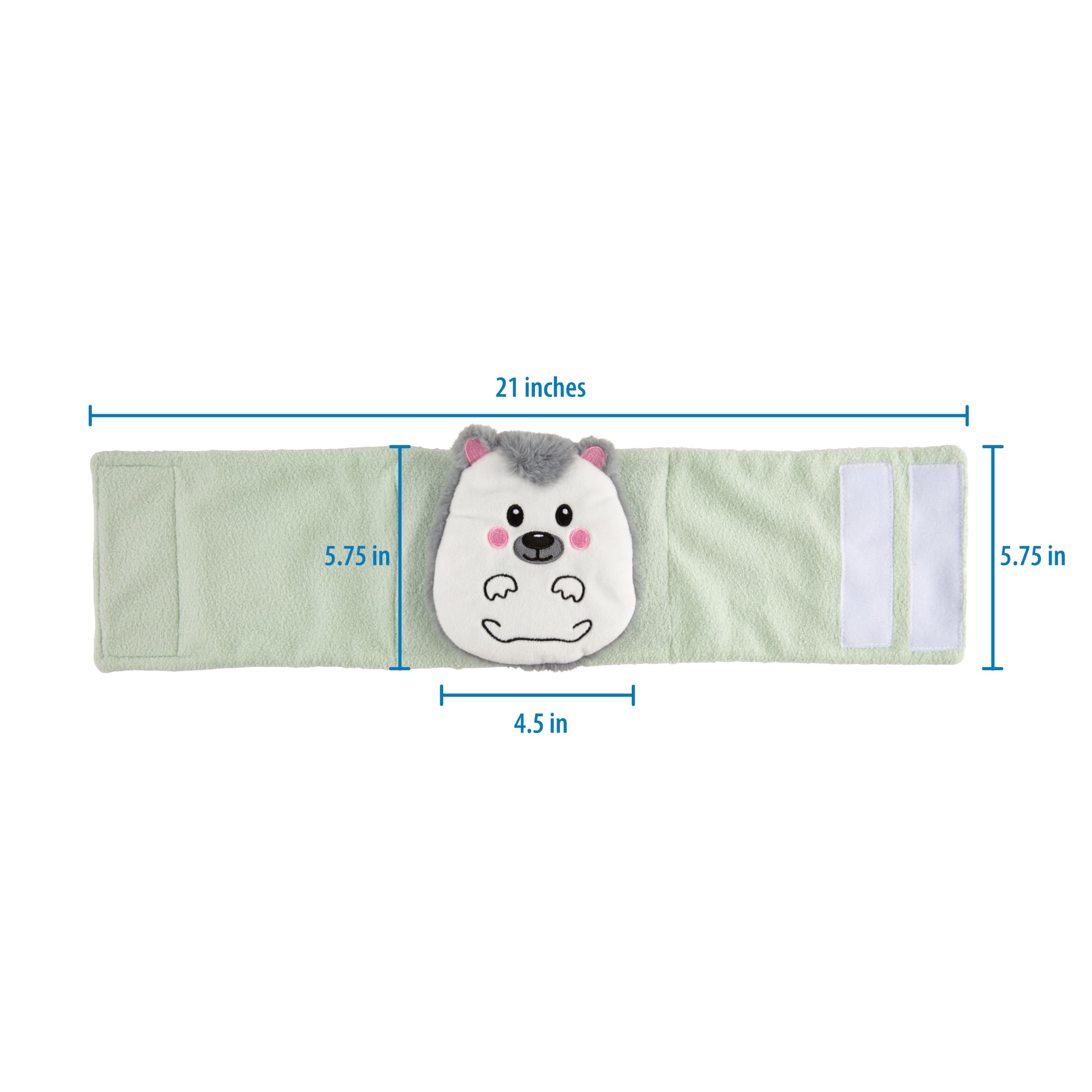 Dr. Brown's Infant Gripebelt Heated Belly Band, Soothe Baby's Tummy with Gentle Warmth and Compression, Hedgehog, 0m+ 🍁 All In One Marketplace Canada