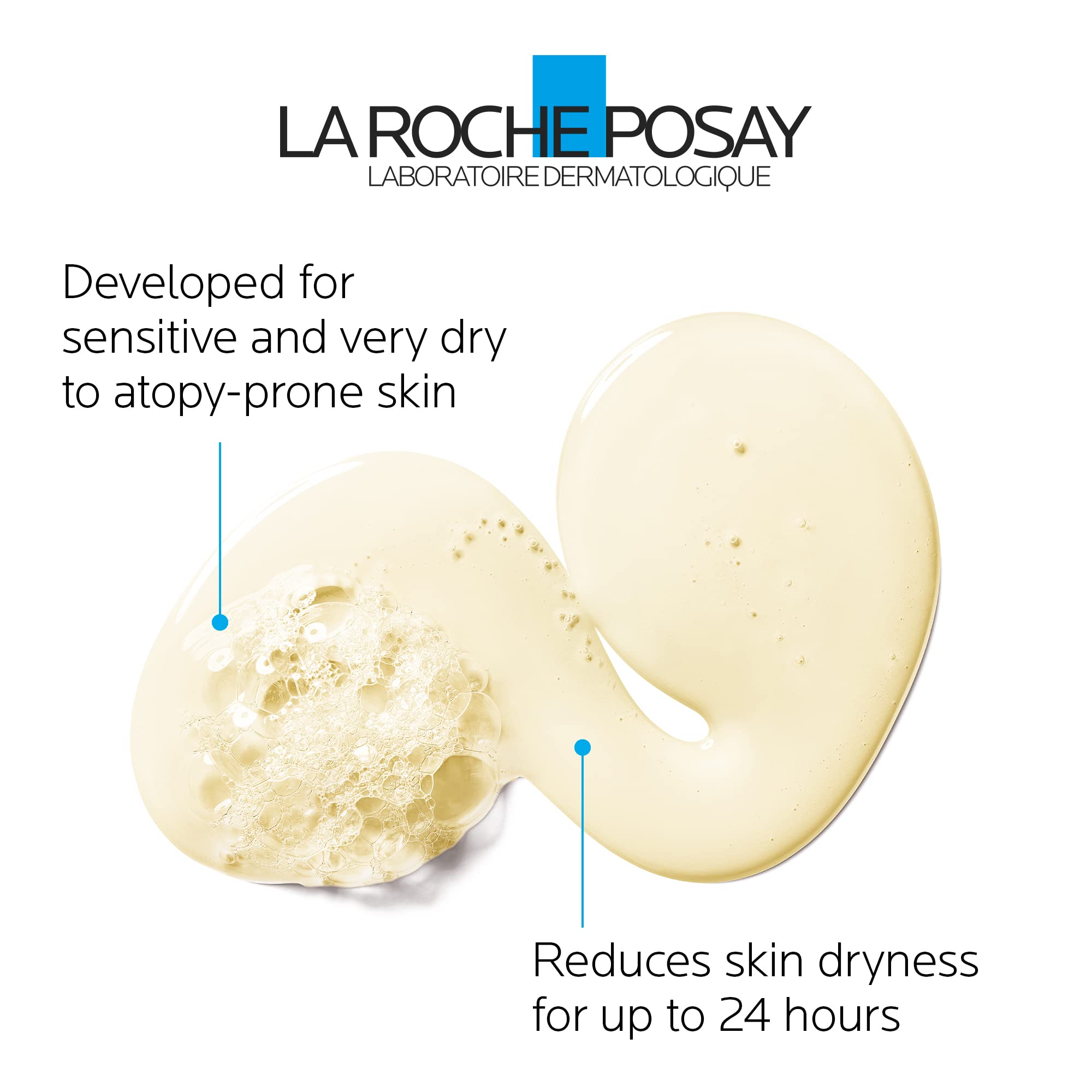 La Roche-Posay Cleansing Body Oil with Shea Butter, Lipikar AP+ Anti-Itch Fragrance-Free Shower Cleansing Oil for Very Dry, Sensitive & Eczema Prone Skin, Provides 24H Hydration, 400mL 🍁 All In One Marketplace Canada